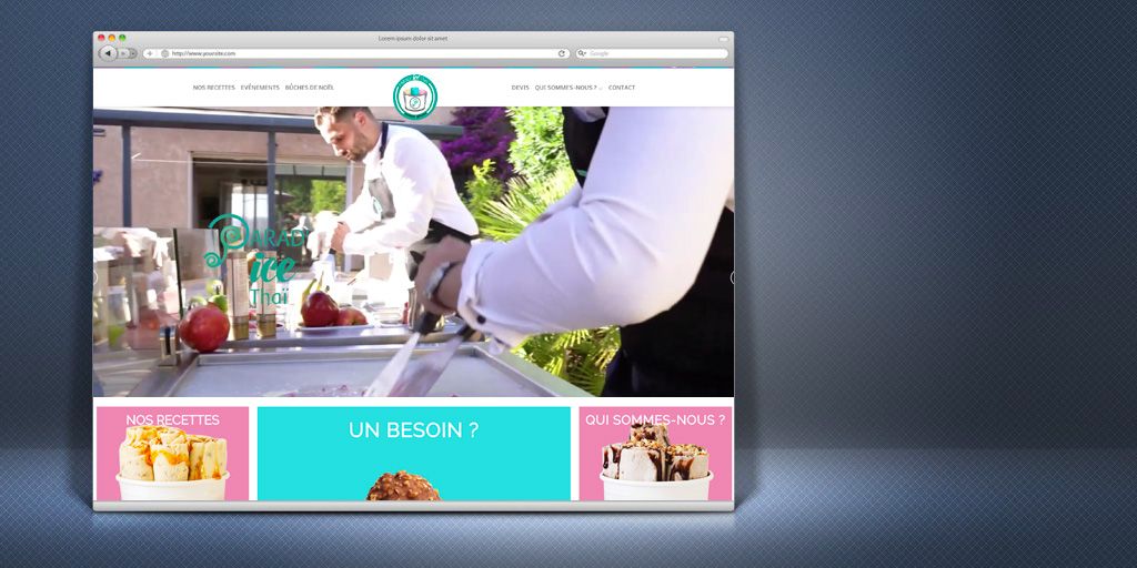 Parad&rsquo;Ice Thaï — Présence Digitale & Réservation en Ligne