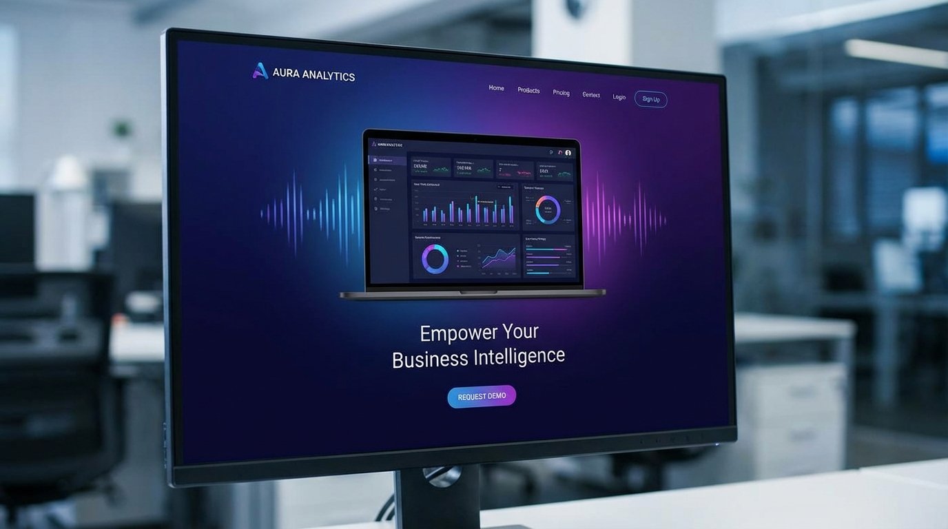 Landing page dark mode IA